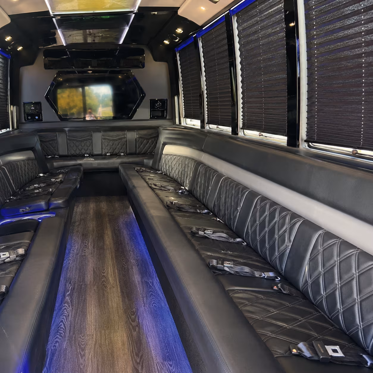 evening event and offsite dinner buses for longview conferences