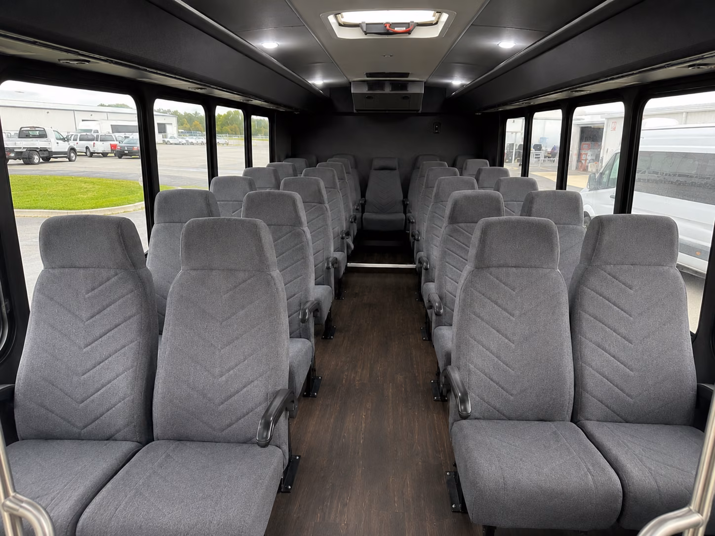 longview 18 passenger minibus interior