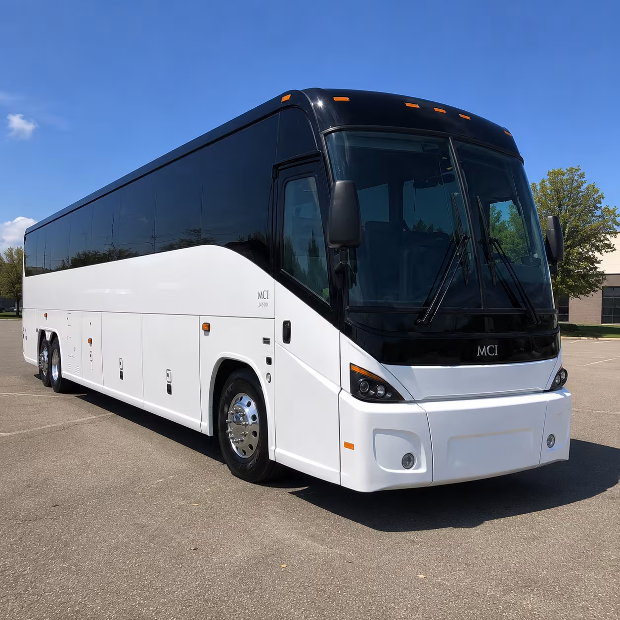 longview 45 passenger charter bus