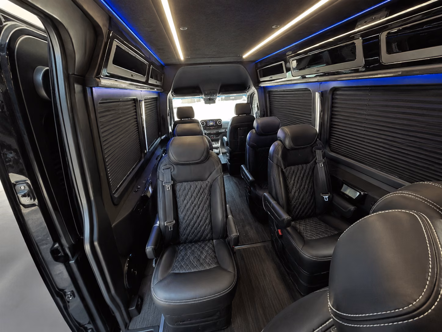 longview concert transportation onboard seating