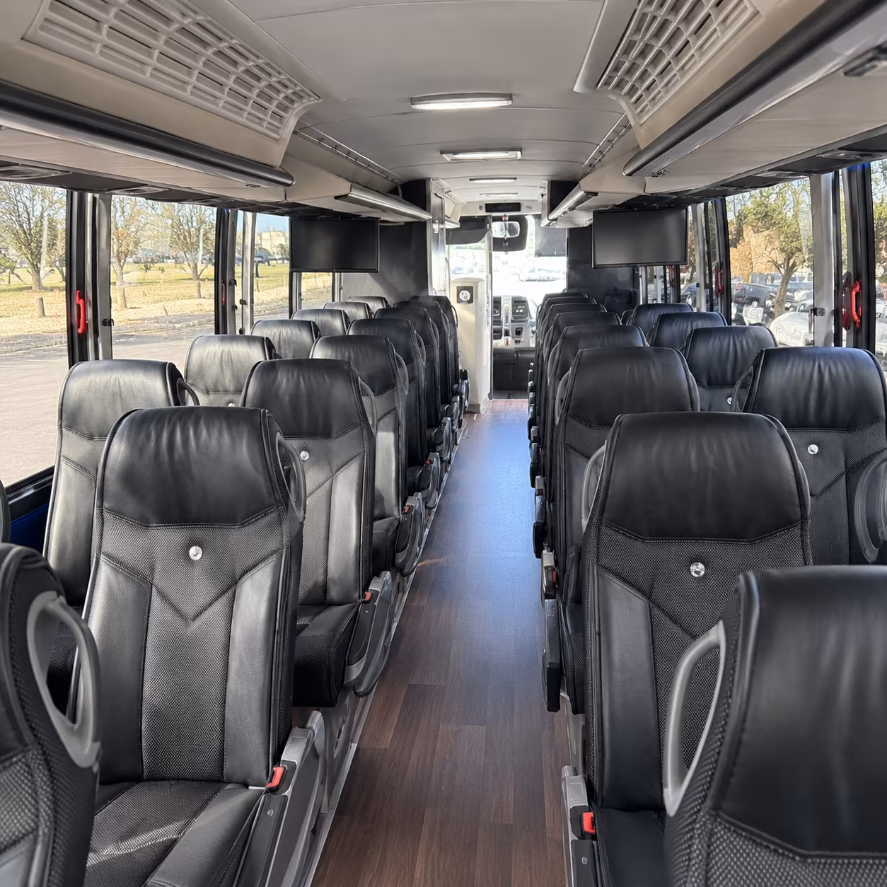 longview field trip charter bus rental