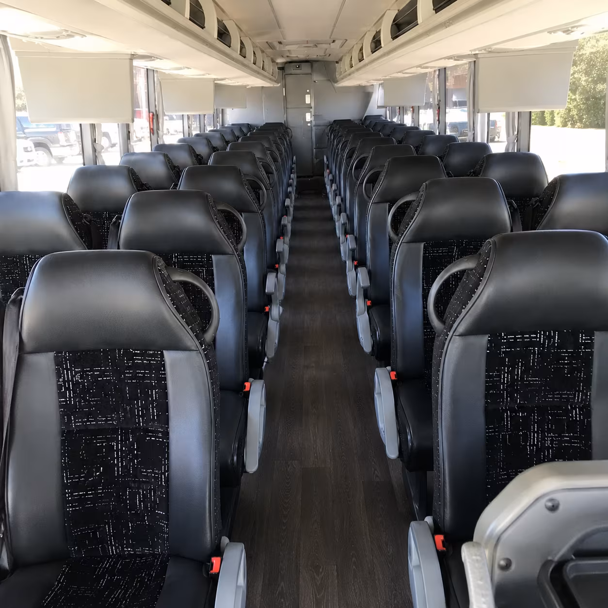 longview long distance charter bus rental