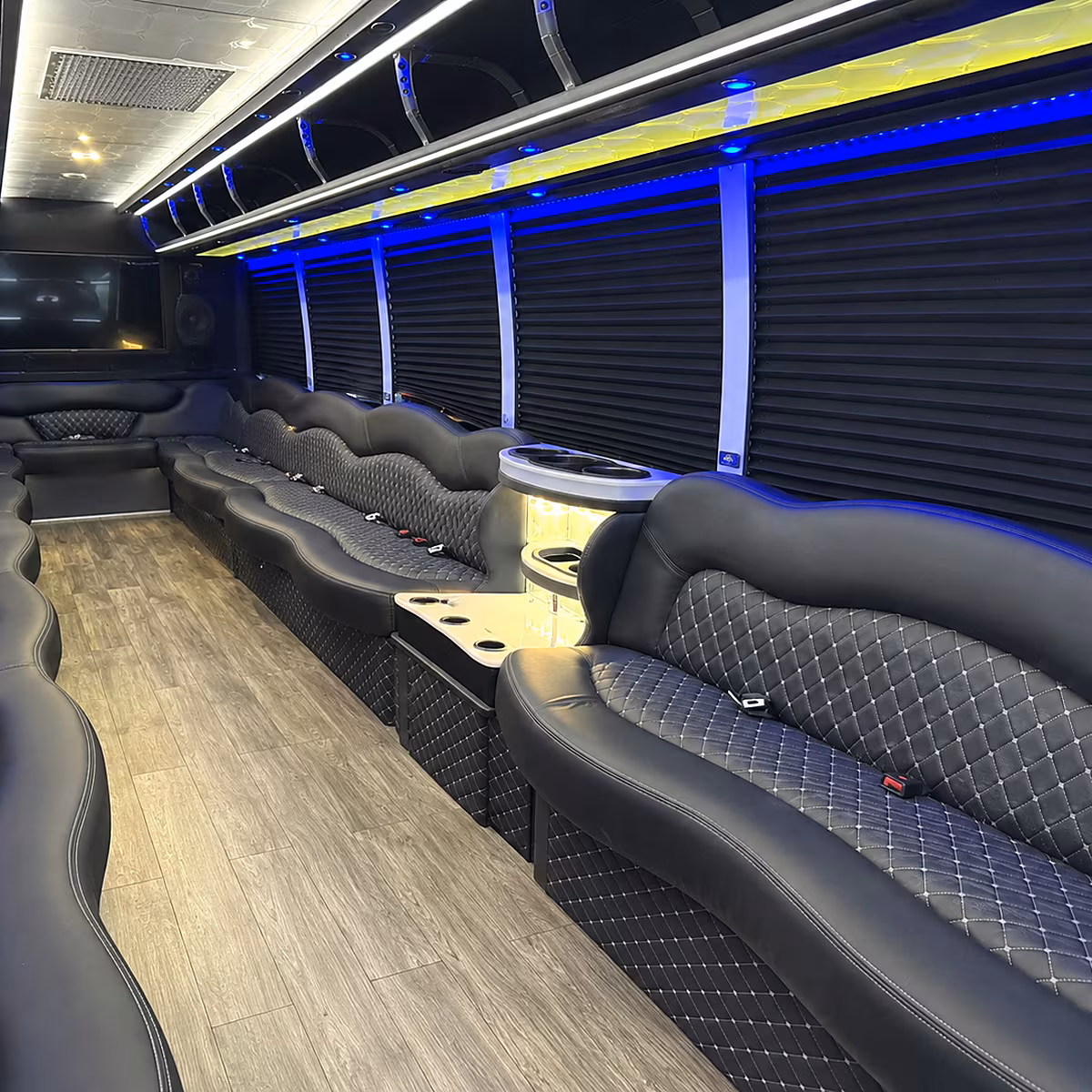 longview party bus inside