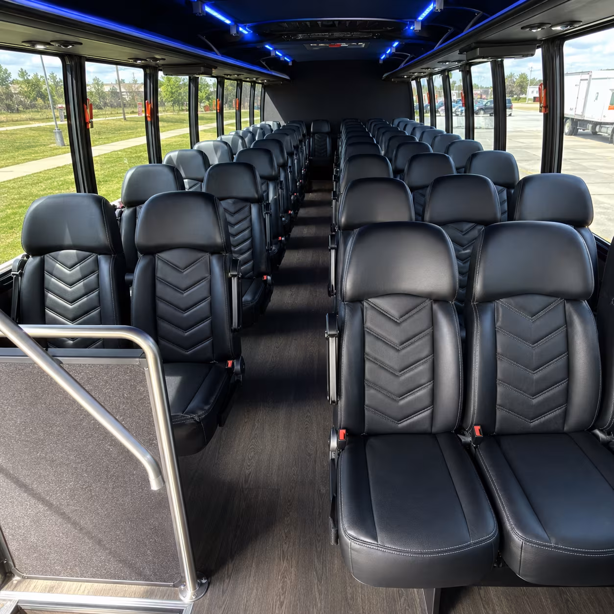 minibuses and party buses for smaller shows and bar crawl nights in longview