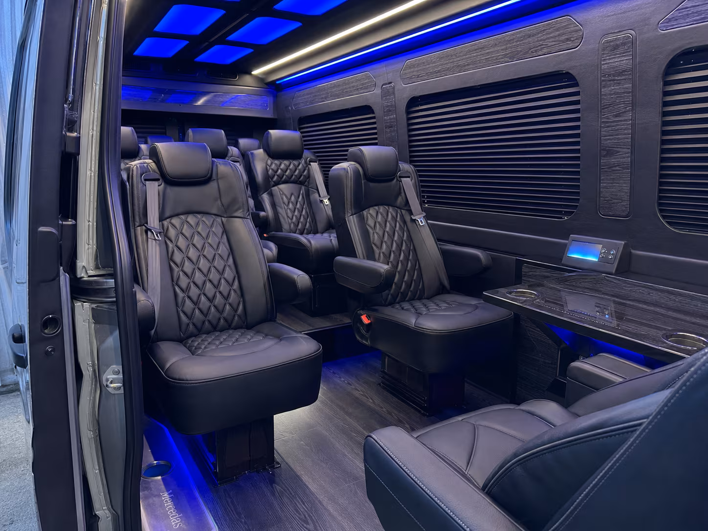 sprinter van transportation for groups and events across longview