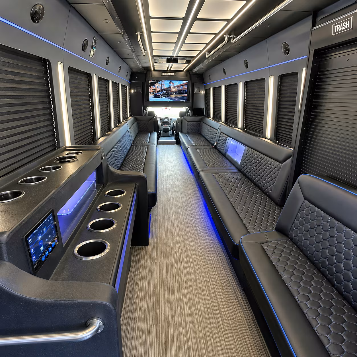wine festival and special event bus rentals around longview texas